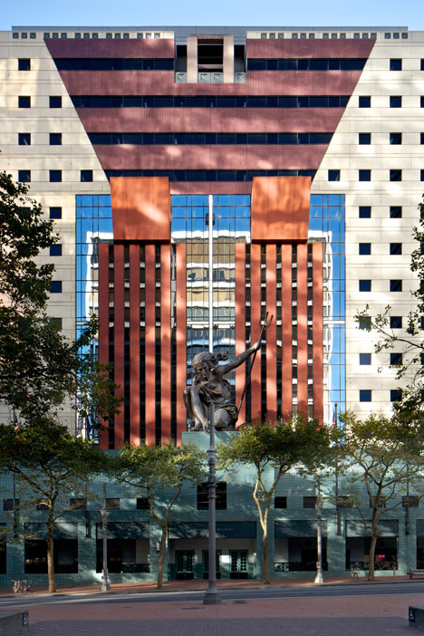 Portland Municipal Services Building, Oregon, by Michael Graves